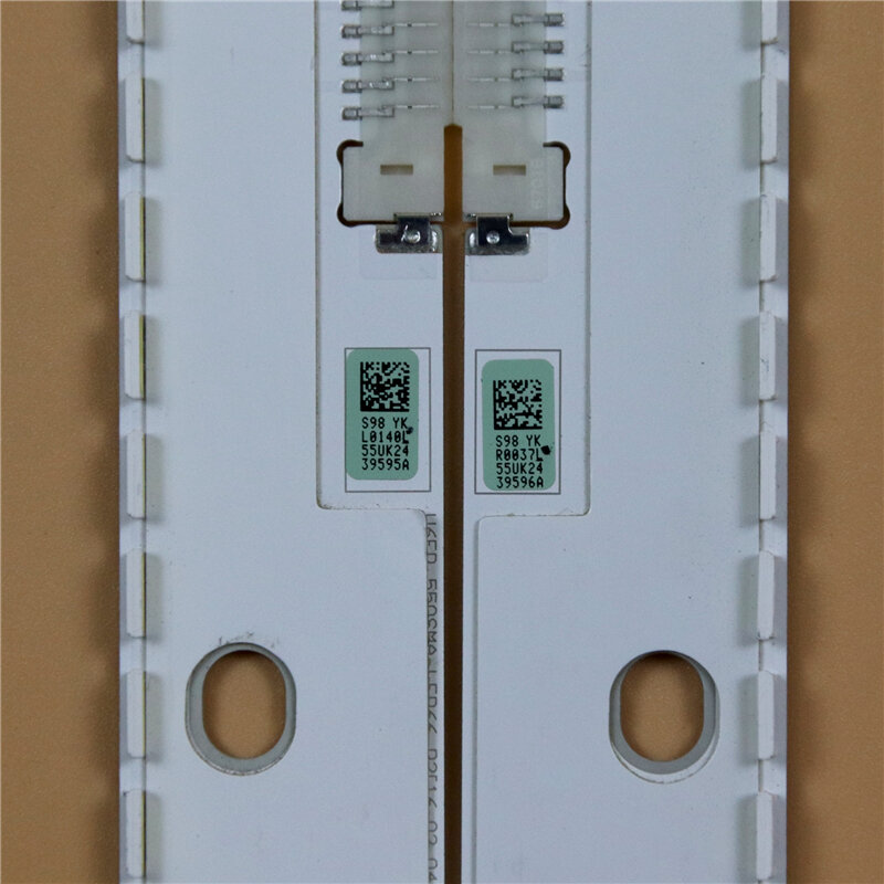 Barras de matriz LED para Samsung UE55MU6400 UE55KU7500 UE55LS003, Kit de matriz de tira de retroiluminación LED, banda de lente de lámpara V6ER_550SMA/b_led66 _ R2