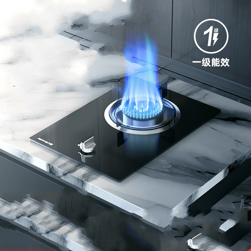 Газовый диапазон Jiuyang, газовый диапазон, одинарный диапазон, сжиженный газ, природный газ, домашний стол-Встроенная двойного назначения Очаровательная плита, CZ115
