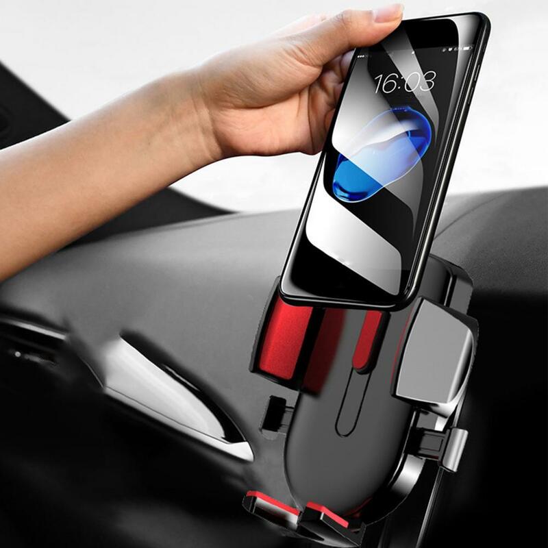 車の携帯電話ホルダー調節可能な車の電話ラック吸盤空気防止ナビゲーションサポート