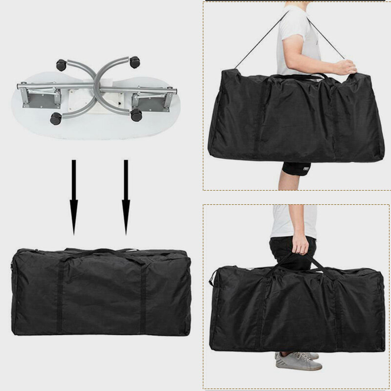 Manicure Table with Cleaner and Carry Bag for Beauty Salon Foldable Manicura Nail Desk