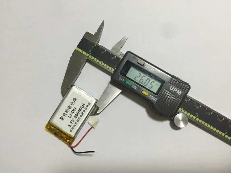 2 Chiếc Mới Đủ Dung Lượng 3.7 V Pin Li-ion Polymer 450 Mah MP4 Bàn Phím Bluetooth 402540/Thiết Bị/Stereo thiết Bị Dẫn Đường