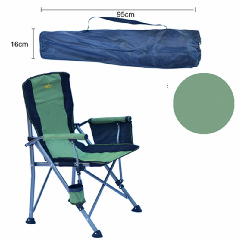 Przenośna zewnętrzna krzesło plażowe kempingowa lekka składana wędrówka z plecakiem na kemping na świeżym powietrzu na piknik narzędzia połowowe