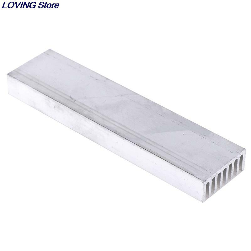 Extrudierten Aluminium Kühlkörper Für High Power LED IC Chip Kühler Kühler Kühlkörper Drop Schiff 100*25*10mm