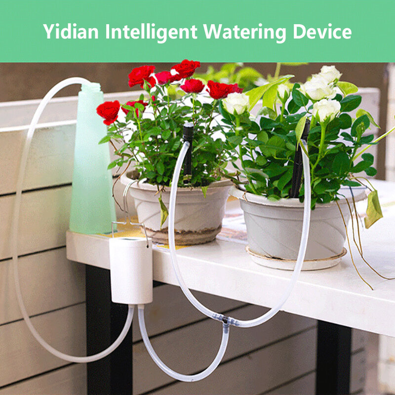 8/4/2 Head Automatic Watering Pump Controller Flowers Plants Home Sprinkler Drip Irrigation Device Pump Timer System Outdoor