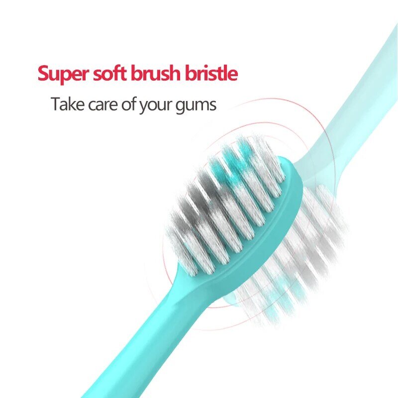Cepillo de dientes eléctrico para adultos, cepillo de dientes sónico impermeable IPX7, 3 cabezales suaves, cuidado bucal, nuevo