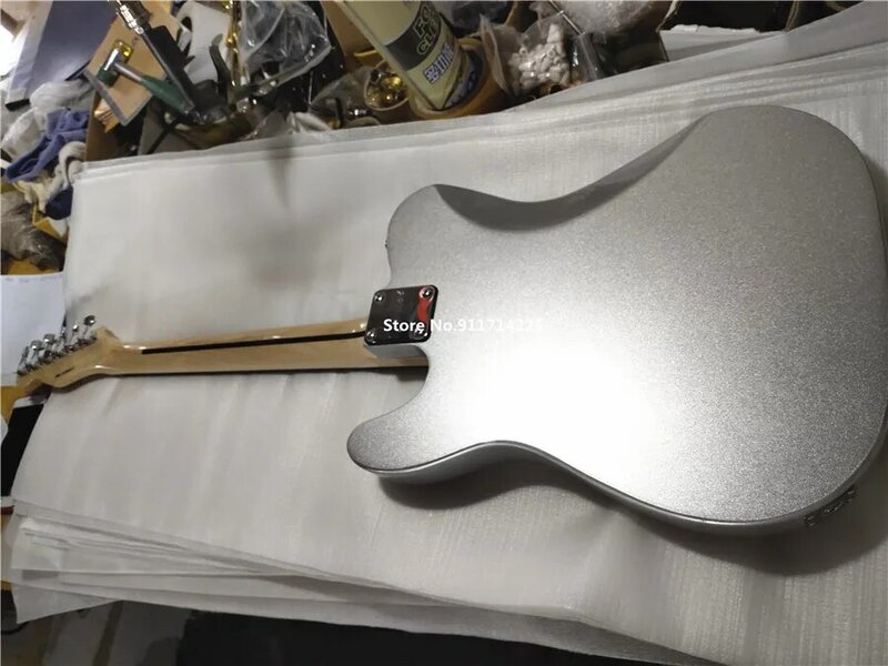 Pickup chiuso in metallo argento-rosa di alta qualità per chitarra elettrica legacy la spedizione gratuita classica