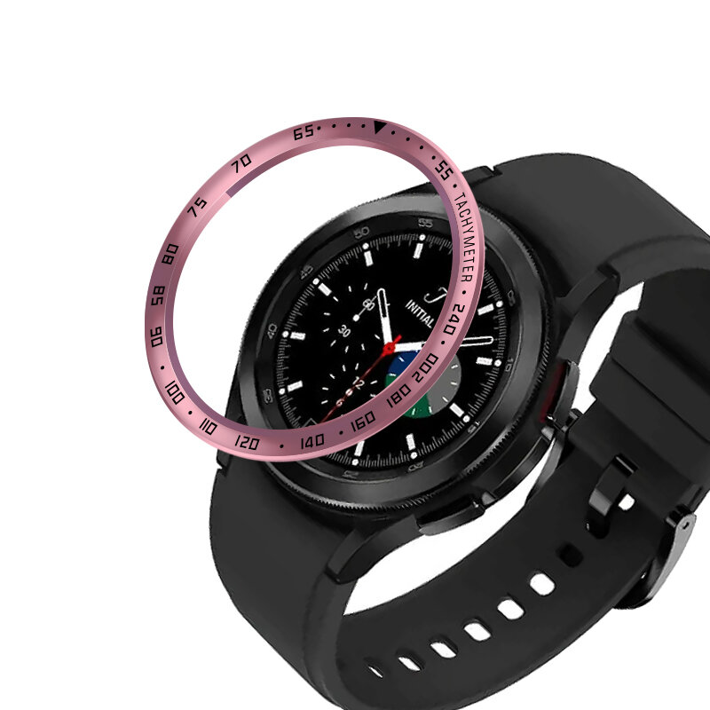 Lünette Ring Für Samsung Galaxy Uhr 4 Klassische 46MM 42MM Edelstahl Smartwatch Schutzhülle Abdeckung Scratch Fall Metall fram