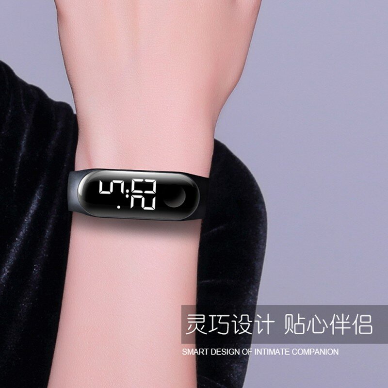 Mannen Vrouwen Sport Casual Led Horloges Digitale Klok Lichtgevende Sensor Waterdichte Polshorloge Montre Femme Homme Relogio Masculino