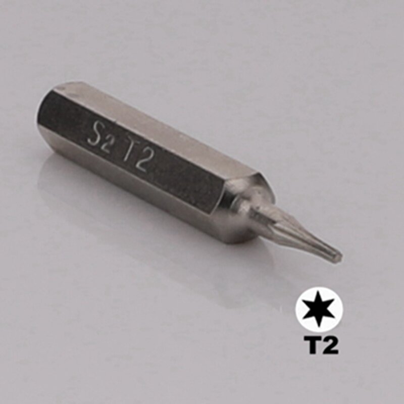 Destornillador de precisión TORX T1/T2/T3/T4/T5/T6/T8/T9/T10 HEX 0,7/0,9/1,3/1,5/2,0/2,5/3,0/4,0/, 1 piezas herramientas de reparación