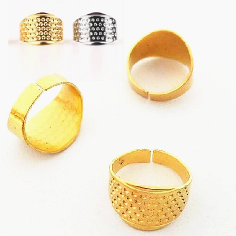 1PCS Retro Finger Protector Antique Thimble Ring Handworking Needle Thimble Needles Craft Household DIY Sewing Tools Accessories