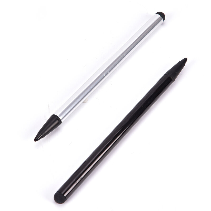2 в 1 емкостный резистивный стилус для сенсорного экрана, карандаш для планшета, iPad, сотового телефона, ПК, емкостная ручка