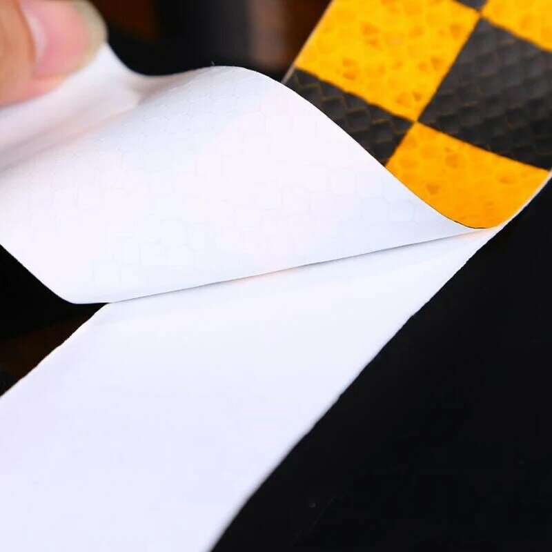 5cmx5m Safety Mark Reflective tape stickers car-styling Self Adhesive Warning Tape Automobiles Motorcycle Reflective Film