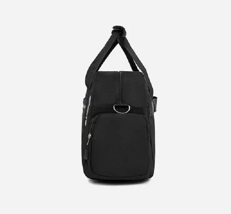 Дорожная сумка-тоут PT1240 для мужчин и женщин, нейлоновая Водонепроницаемая Повседневная Дамская сумочка на ремне