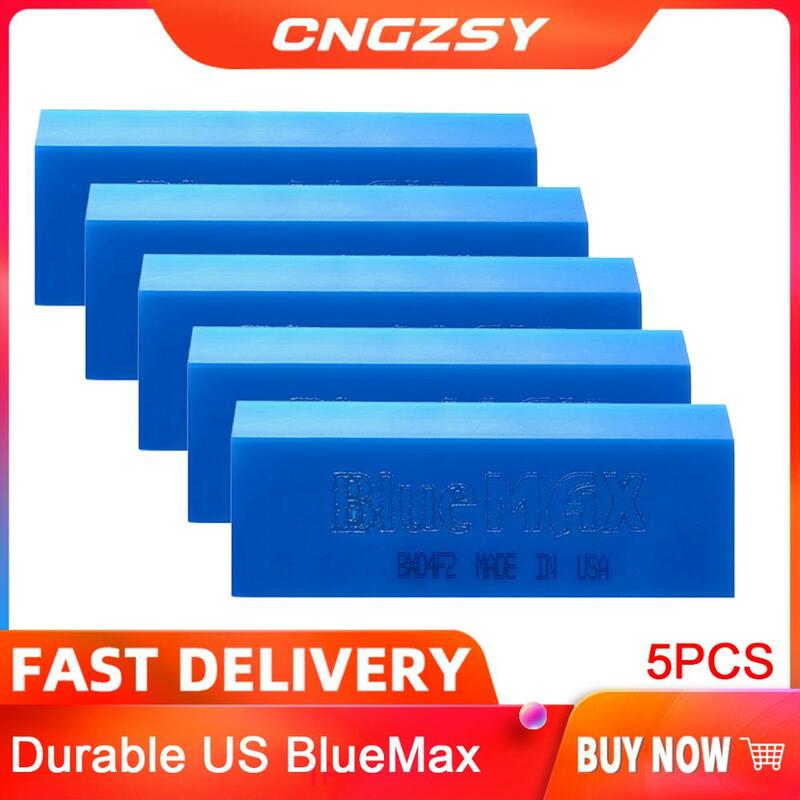 5PCS Bluemax Squeegee 13*5cm Rubber Scraper Auto Vinyl Wrap Window Tint Tool Window Cleaning Water Wiper Car Styling Tools B02