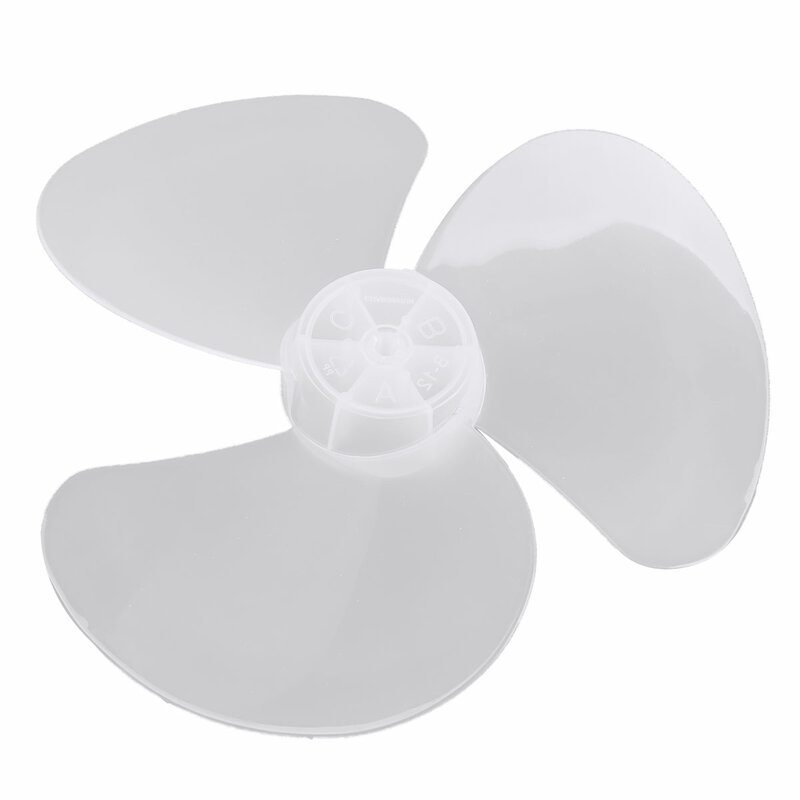 Plástico pé Pedestal Fan Blade, mesa ventilador, acessórios gerais, do agregado familiar, 3 folhas, 12"