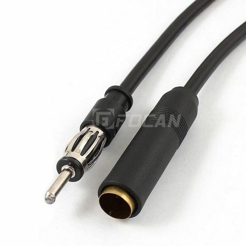 FOCAN Car Radio Stereo plug cable 0.3M,0.5M,1M,2M 3 Meters Long Male To Female AM/FM Radio Antenna Adapter Extension Cable