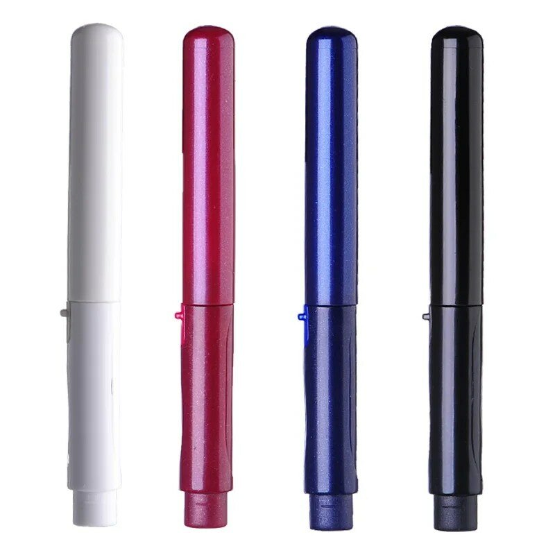 1 pz giappone KOKUYO Mini forbici pieghevoli di sicurezza portatili per bambini forbici a forma di penna 4 colori disponibili