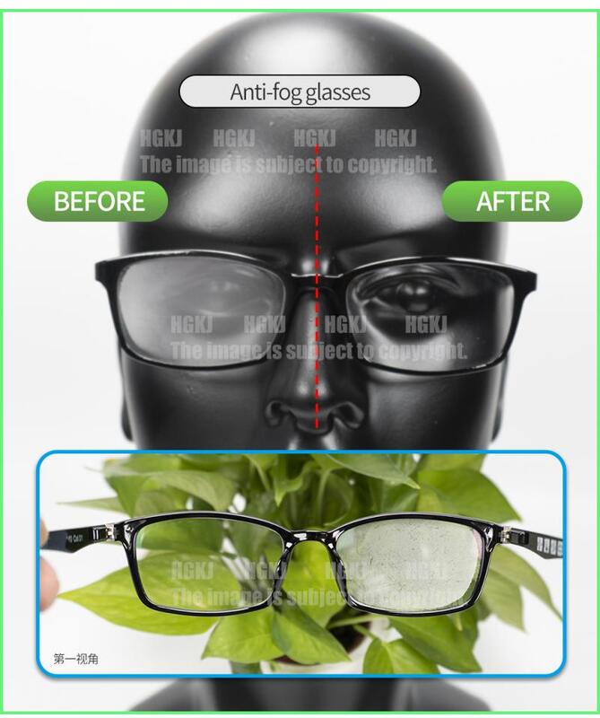 HGKJ glasses anti fog eyeglasses GOGGLES ANTI FOG detergent helmet glasses anti fog