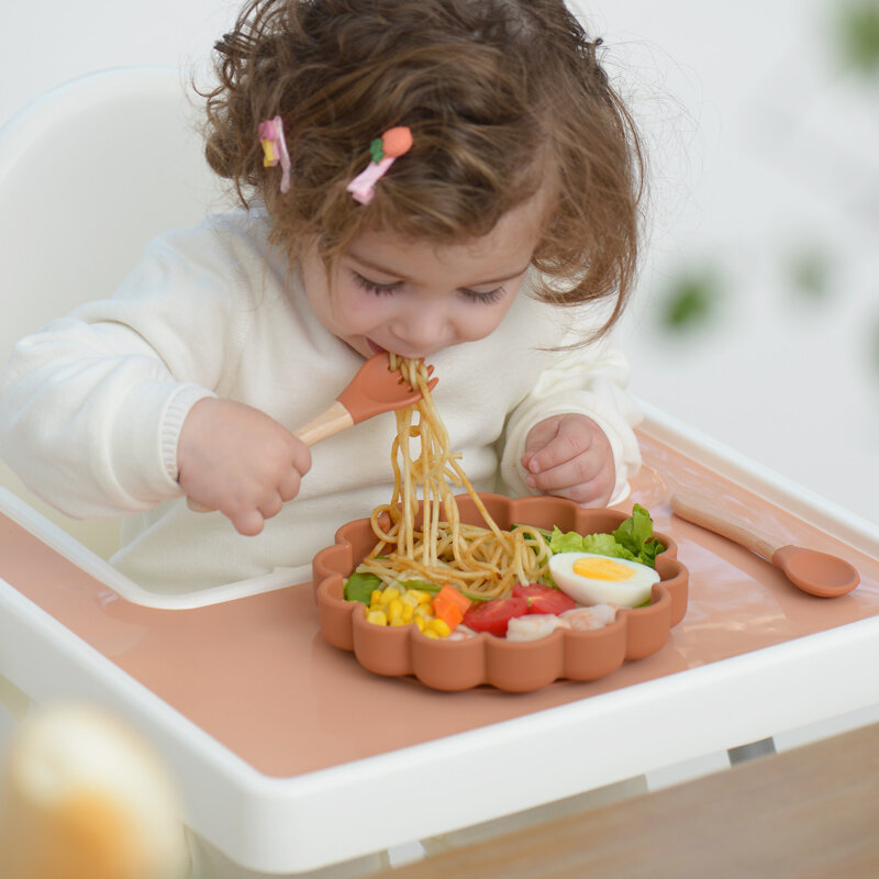 ทารกแรกเกิดอุปกรณ์เสริม Feeding Soft ซิลิโคน Dining แผ่น Placemat กันน้ำฉนวนกันความร้อนครัว Gadget ตารางบนโต๊ะอาหาร