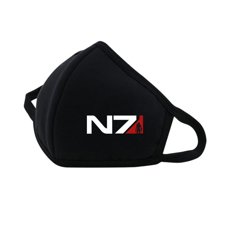 Game Mass Effect Mouth Face Mask Dustproof Breathable Fashion Accessories Protective Cover Masks