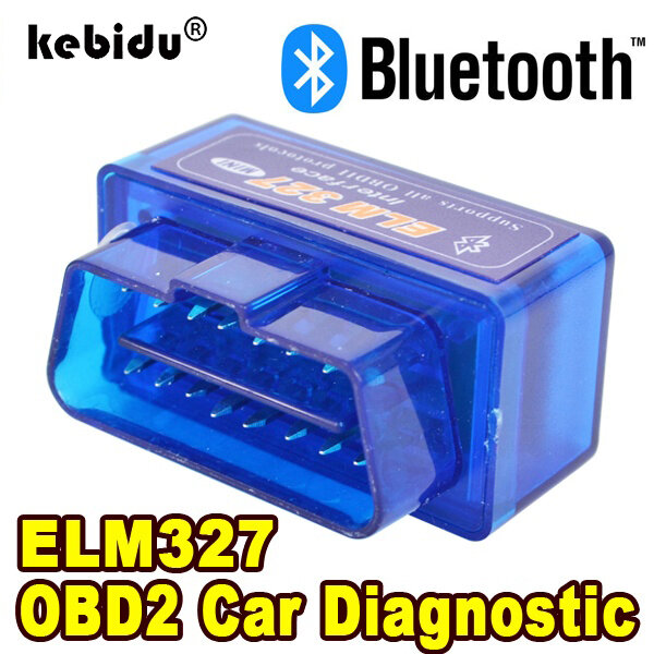 Outil de lecteur de code de EAU OBD automatique Bluetooth, outil de diagnostic de voiture, Super Mini ELM 327 pour Android, ELM327, V2.1, V1.5