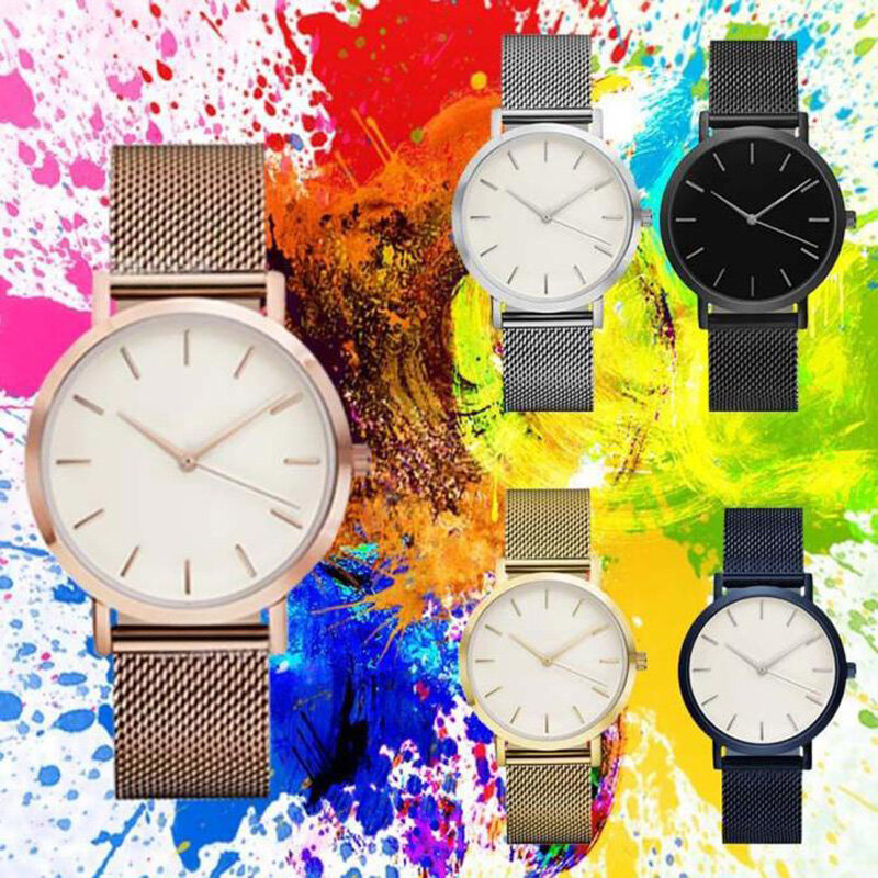2020 Luxe Vrouwen Horloges Dames Horloges Roestvrij Staal Quartz Horloge Geen Logo Reloj Mujer Dames Horloges Montre Femme
