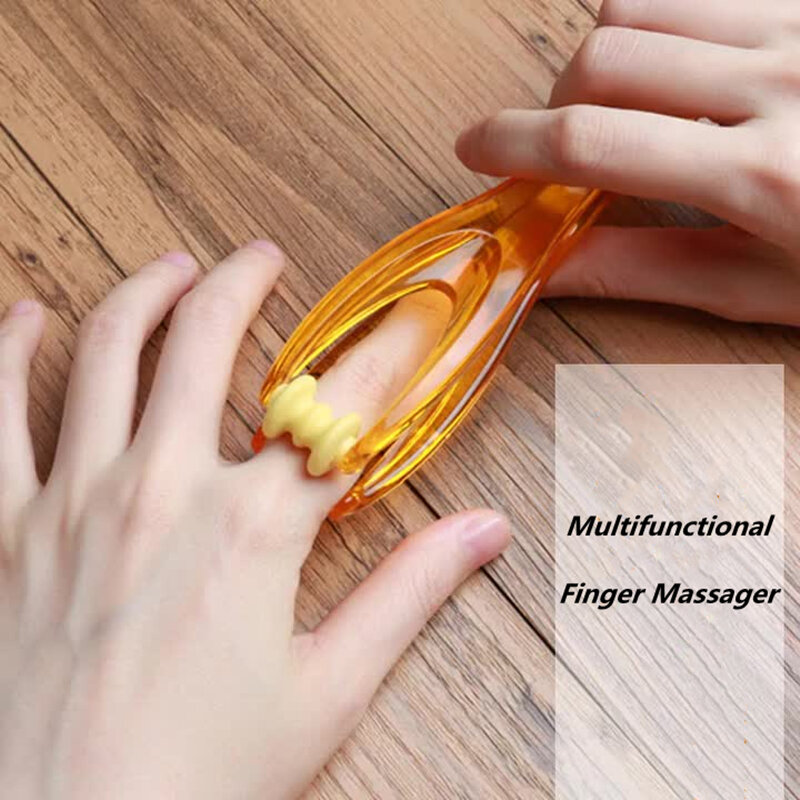 1 pz/scatola massaggiatore dito multifunzionale creare mani snelle e belle alleviare l'affaticamento delle dita assistenza sanitaria massaggio del corpo