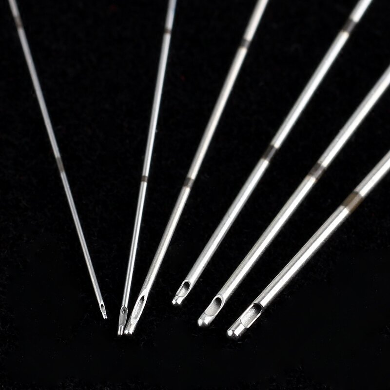 Микро Cannula одноразовая игла с тупым кончиком 18 г, 21 г, 22 г, 23 г, 25 г, 27 г, 30 г, простые концы с зубчатым концом для наполнения, инъекция мочевой кислоты, 10 комплектов