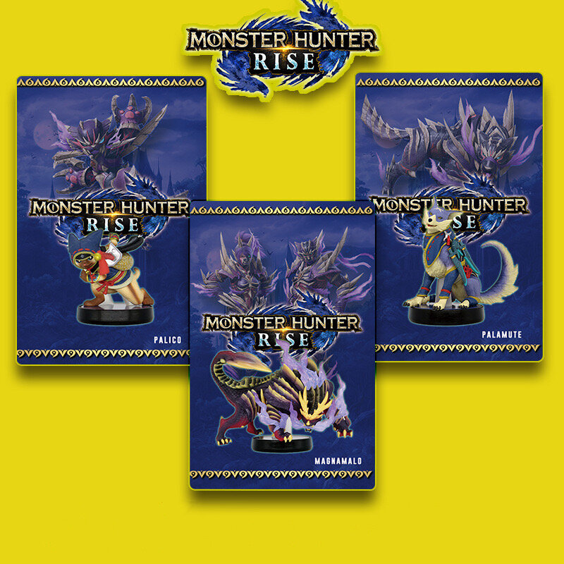 Nfc Linkage Kaart NTAG215 Gedrukte Kaart Voor Monster Hunter Stijgen Palamute Palico Magnamalo