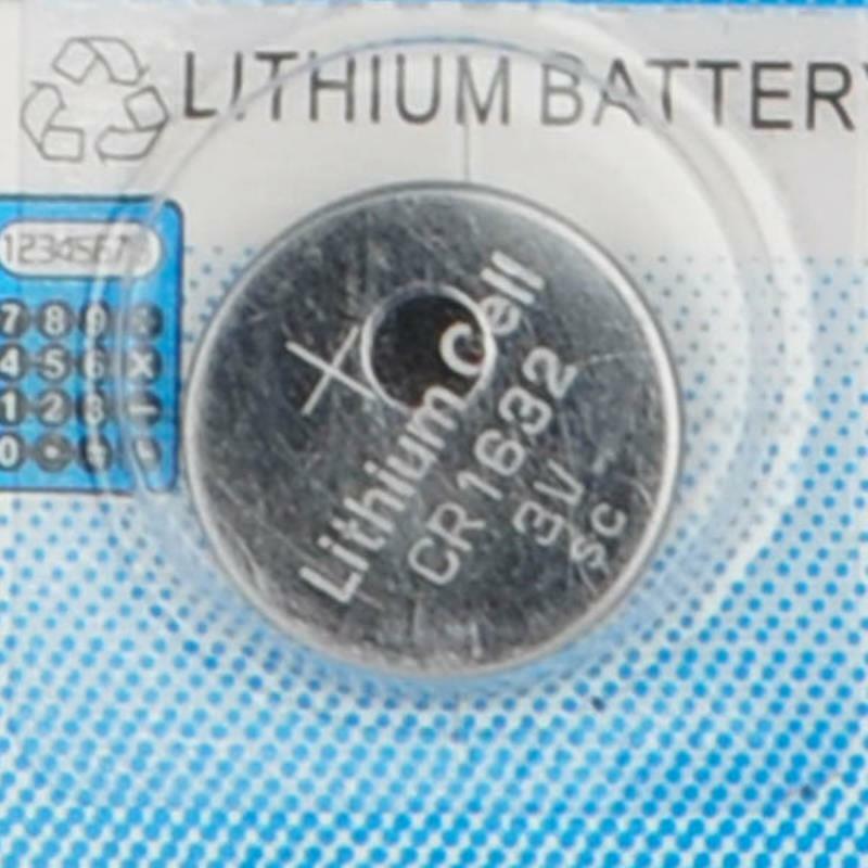 Pile bouton au lithium CR1632, remplacement de montre, calculatrice 24.com, jeux électroniques, changement de pièces de batterie, 3 V, 5x