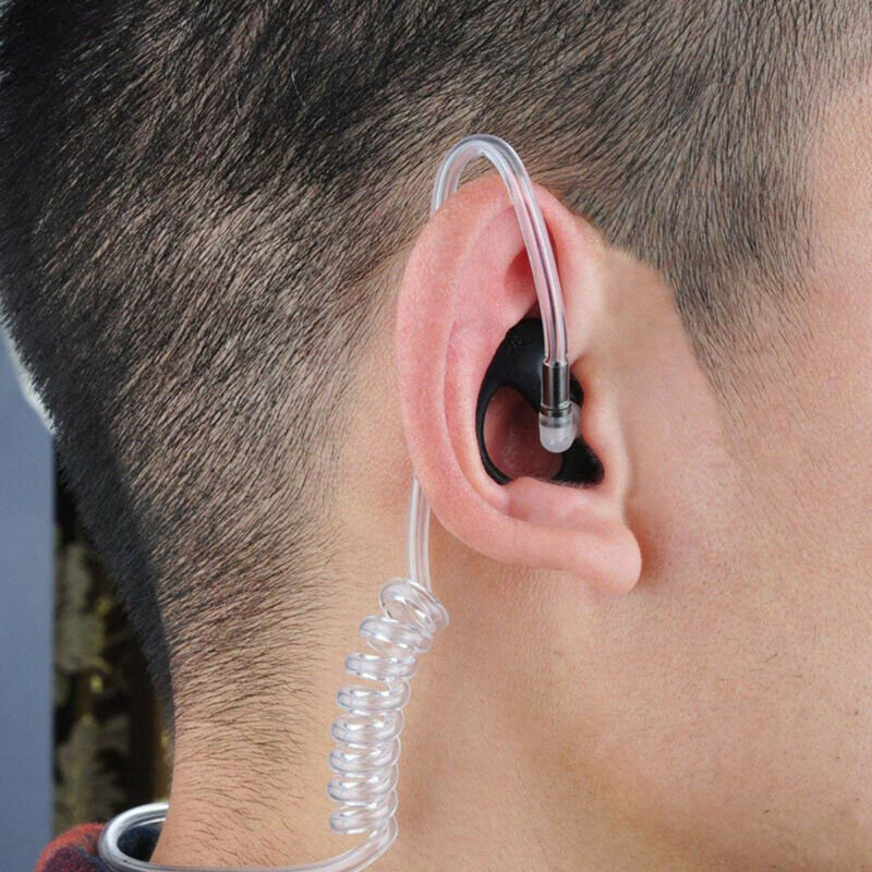 Neue Ohr Formen Weiche 2-Way Radio Otoplastik Ersetzen Hörer Einsatz für Akustische Spule Rohr audio kits Kopfhörer Zubehör