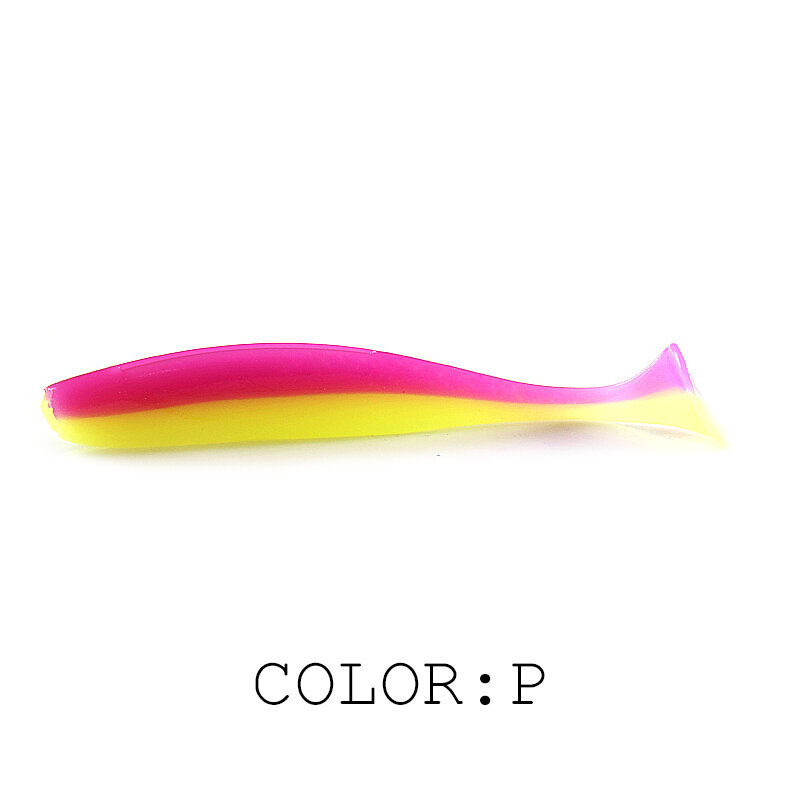 2020 NEW Supercontinent Soft Lures   Baits Fishing Lure Leurre Shad Double Color Silicone Bait T Tail