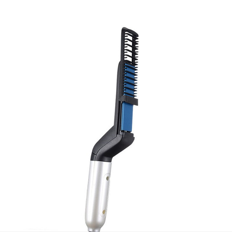 Multifunctional Hair Comb Brush Beard Hair Straighten Comb Quick Hair Styler For Men