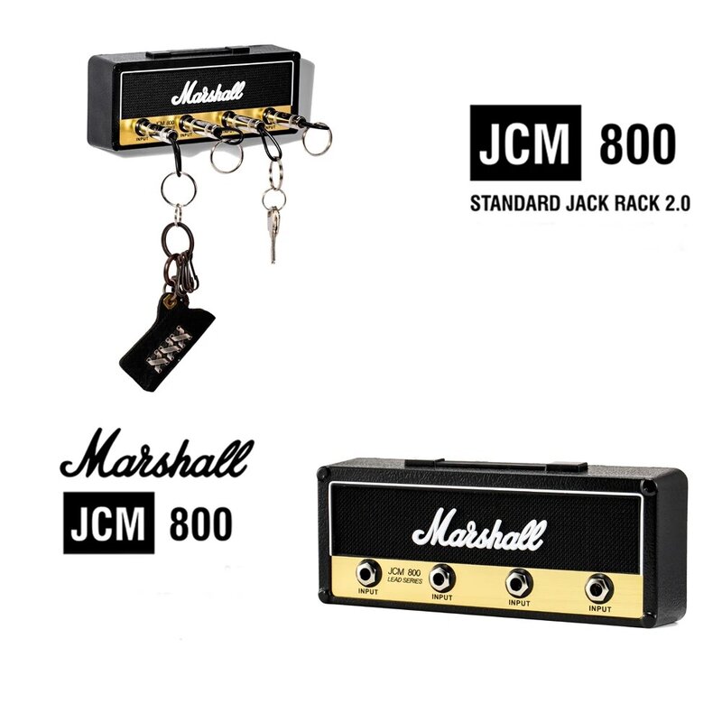 Vip Key Storage Marshall Guitar Keychain Holder Jack II Rack 2.0 Electric Key Rack Amp Vintage Amplifier JCM800 Standard Gift