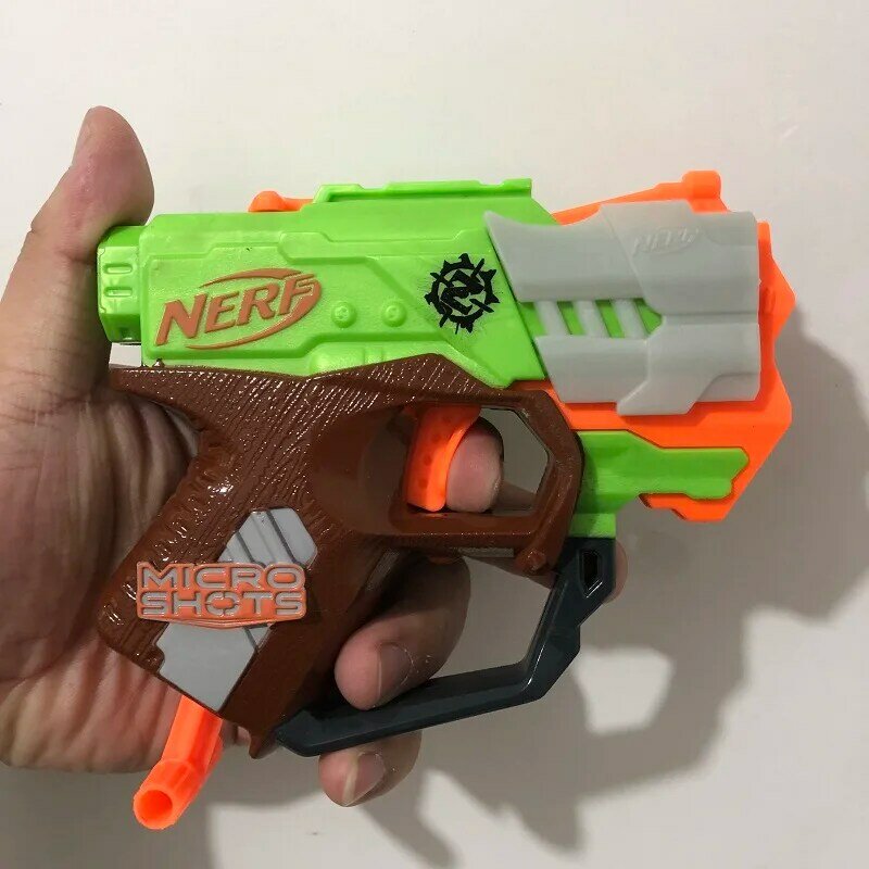Brand New NERF Gun Toys Heat Wolf Launcher Mini Pocket Maverick Flame Stiff Cow Boy Soft Bomb Toy Gun toys for Children's gift
