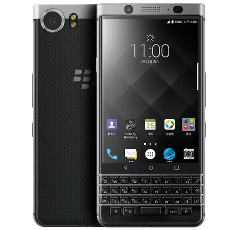هاتف ذكي BlackBerry-Keyone Key1 ، هاتف خلوي أصلي ، كاميرا 3 ميجابكسل ، شاشة تعمل باللمس ، واي فاي ، 32 جيجابايت ، ذاكرة 64 جيجابايت ، ذاكرة 3 جيجابايت