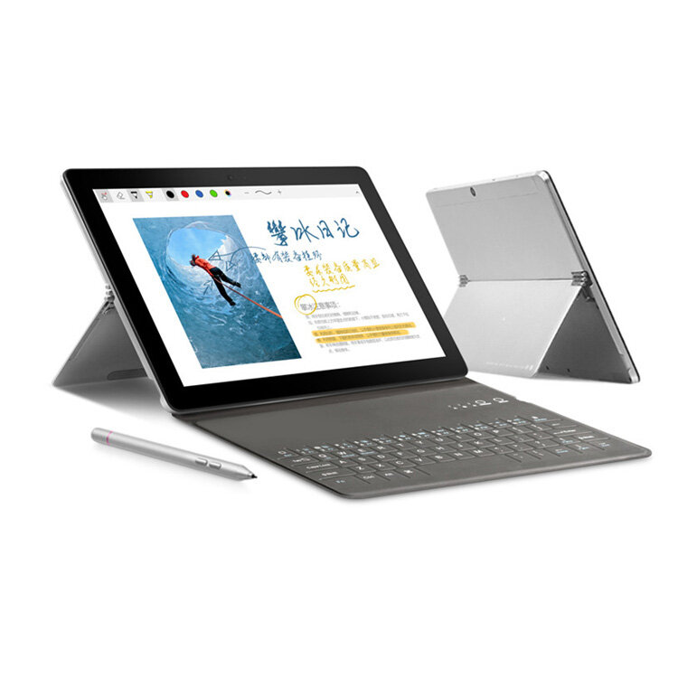 PU Tas Kulit dengan USB Keyboard untuk Meja Berdiri 10 Inch PC Case Kulit untuk iPad