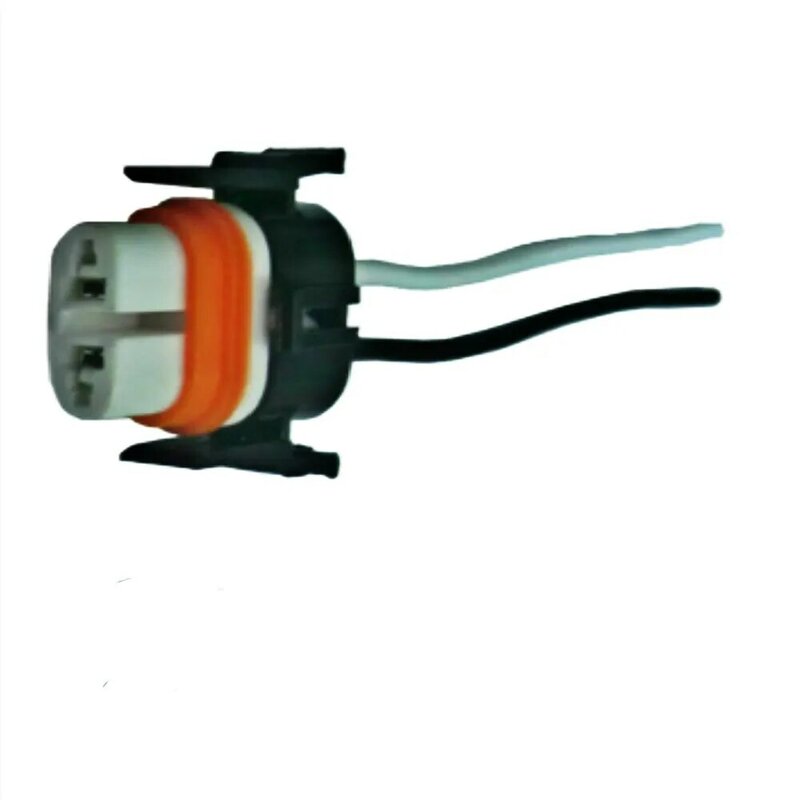 1 soporte de lámpara H27, arnés de cables a prueba de calor, adaptador de cerámica para faro de coche, HID H27, bombilla LED de xenón H27, arnés de cableado