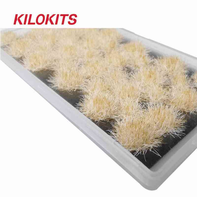 5MM Snowy Static Grass Tufts For Military Model Dioramas Railway Layout Miniature Accessories 1/35 1/72 1/87 1/48 1/160 HO N O O