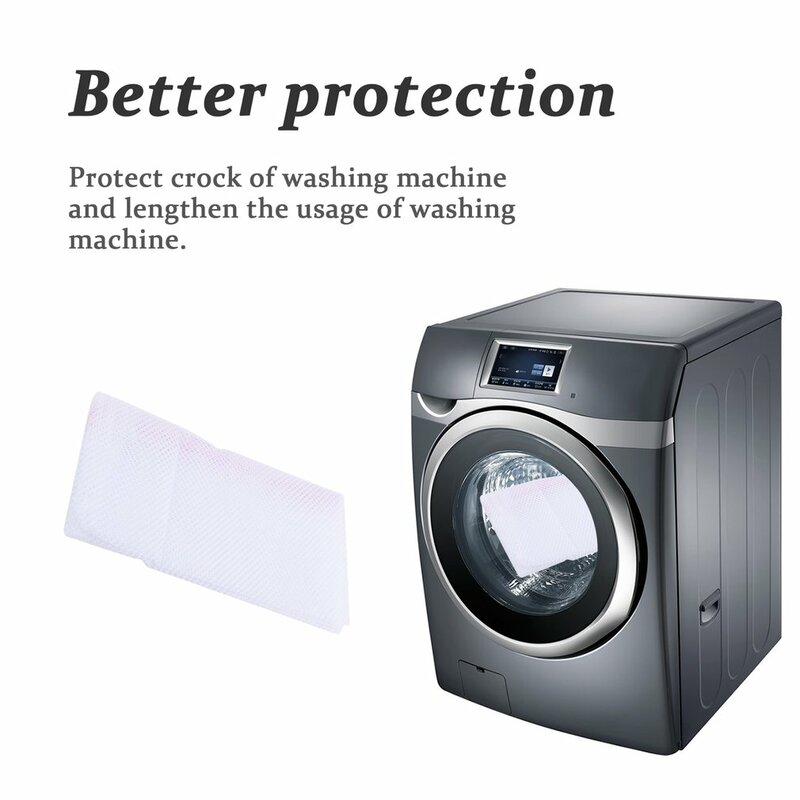 Nylon Mesh Stoff Reißverschluss Mesh Wäsche Waschen Taschen Schützen Kleidung Waschmaschine Bh Wäsche Waschen Taschen Hause Waschen Liefert
