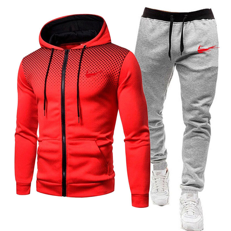 Nike-homem e mulher novos hoodies terno agasalho moletom com capuz + moletom jogging homme pulôver 3xl conforto terno esportivo