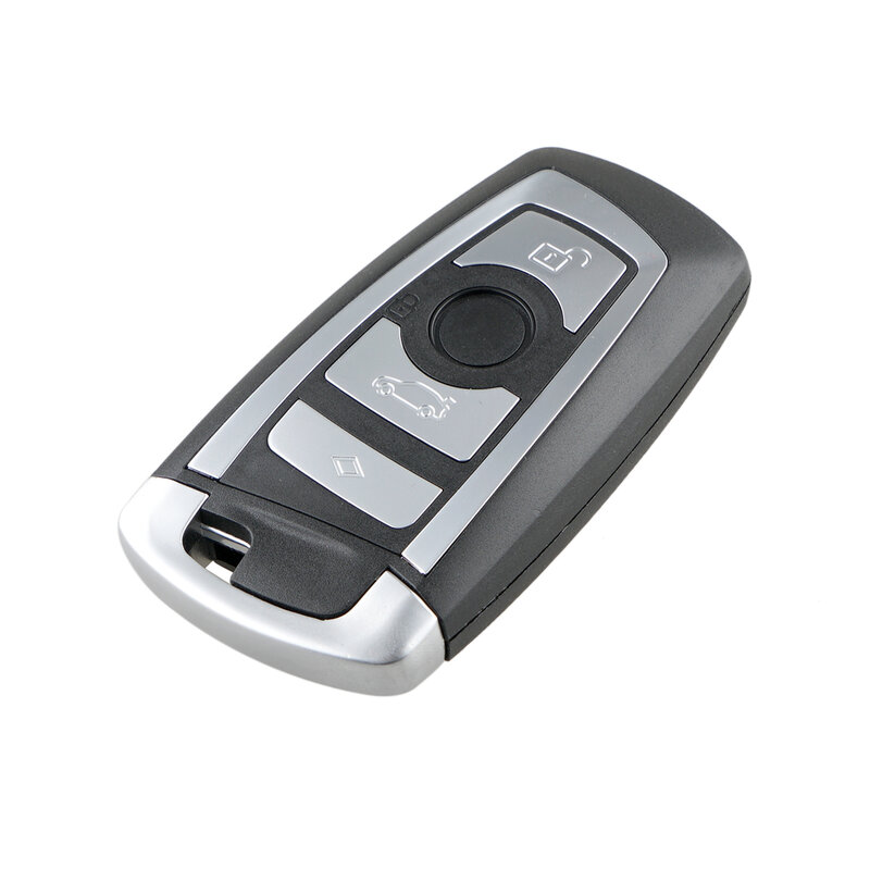 B03 4 أزرار الذكية حافظة مفتاح بعيد قذيفة ل BMW5 7 سلسلة مع شفرة الطوارئ دخول بدون مفتاح فوب سيارة التصميم إنذار غطاء
