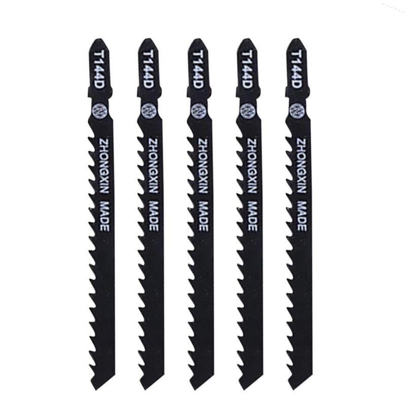 5 Stks/partij T144D/T244D 74Mm Hoge Carbon Staal Jig Saw Set Snel Snijden Vergeldende Jigsaw Blade Voor hout Board Plastic Snijden