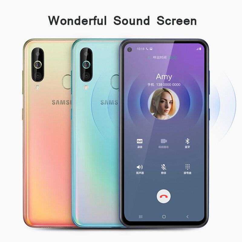 Samsung Galaxy A60 NFC Smartphone Snapdragon 675 Octa Core 6/8ROM 16MP Front Camera  6.3"  3500mAh Battery Mobile Phone