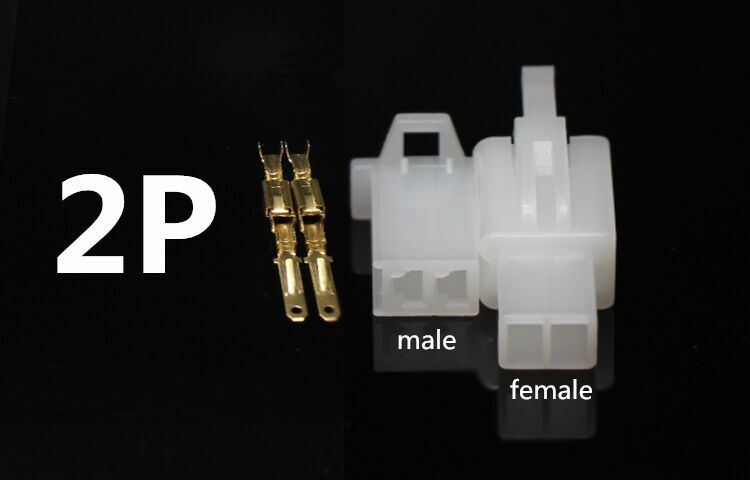 10set 2.8mm 2/3/4/6/9 pin Automotive 2.8 connettore filo elettrico maschio femmina cavo terminale kit spina moto ebike auto ok