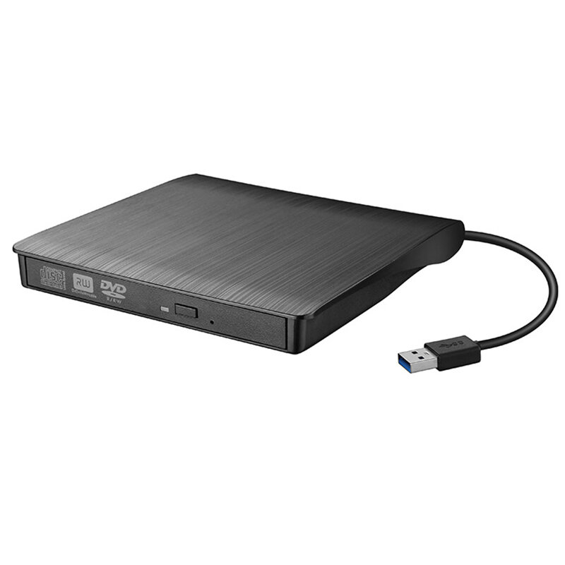 UTHAI матовый нейтральный USB 3,0 Внешний оптический привод, записывающее устройство для DVD, универсальный мобильный оптический привод
