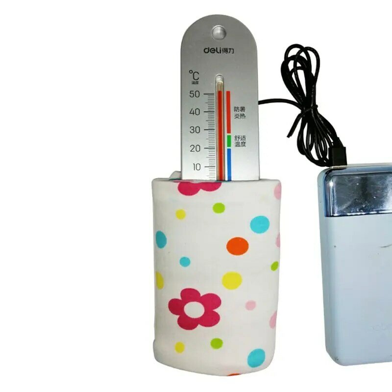 Зарядное устройство USB, подогреватель, портативная уличная бутылочка для кормления грудью для младенцев с подогревом, изолированная сумка для ухода за ребенком
