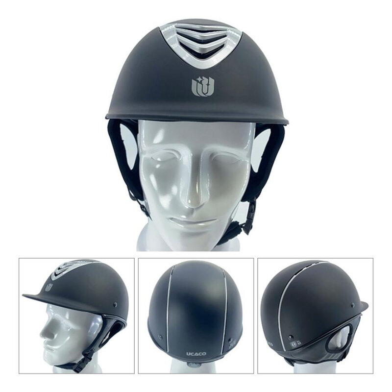 Motorcycle Helmet Caps Adjustable Equestrian Helmet Equestrian Helmet Horse Riding Sport Helmets for Children and Adult