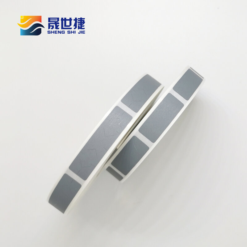 Shengshijie 1000 pz/rotoli 10mm x 38mm adesivo grigio gratta e vinci adesivo fai da te manuale fatto a mano gratta e vinci