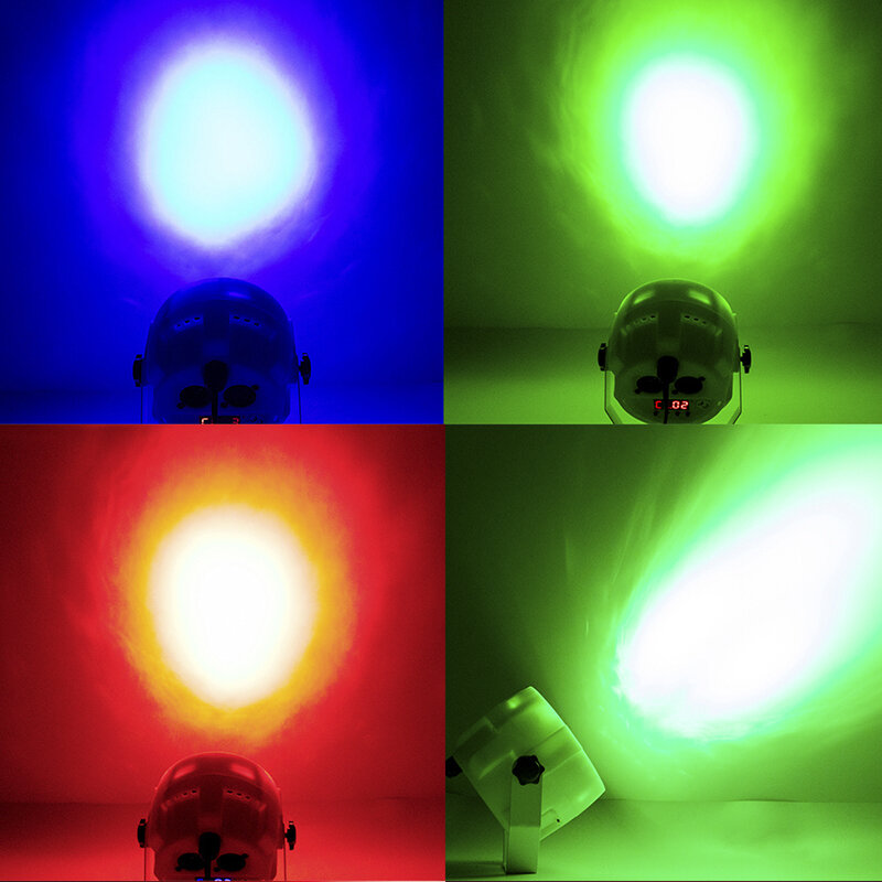 Светодиодный светильник Par 12x3 Вт, освещение для диджея, RGBW, сценическое освещение с эффектом диско, 8 каналов, украшение для декора, активное звучание